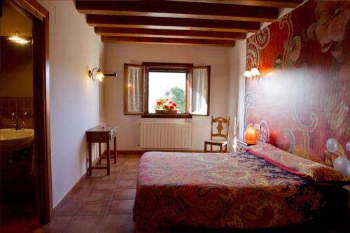 habitación doble 1 casa rural Ugarzabal en Alava