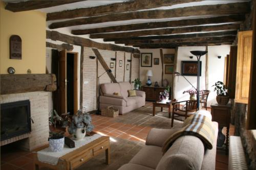 salón 1 casa rural ametzola en Vizcaya