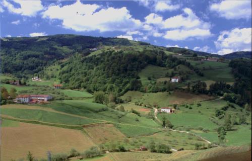 entorno casa rural etxeberri en gipuzkoa