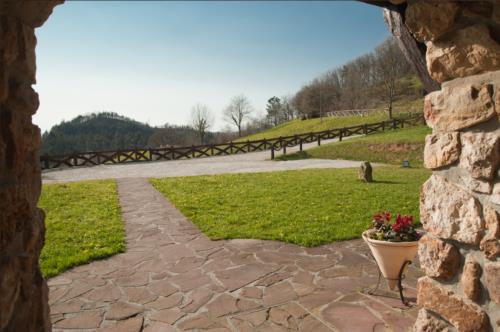 exterior agroturismo Peluaga en Gipuzkoa