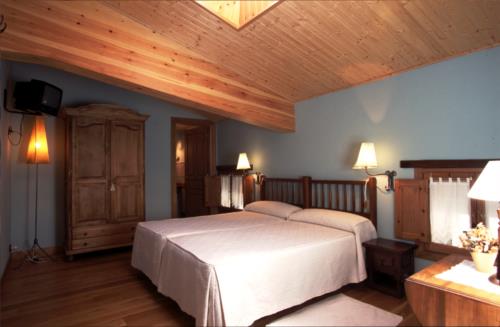 Habitación doble 1 casa rural Errota en Alava