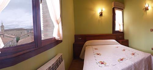 Habitación doble cada rural Gaztelubidea en Alava