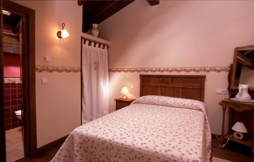 habitación doble 1 casa rural izpiliku en Alava