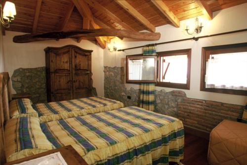 Habitación doble agroturismo Endeitxe en Bizkaia
