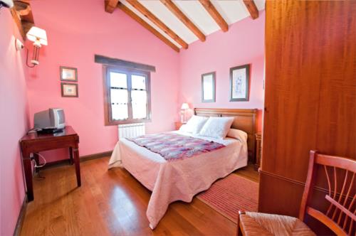 habitación doble 6 agroturismo Peluaga en Gipuzkoa