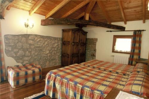 Habitación doble 1 agroturismo Endeitxe en Bizkaia