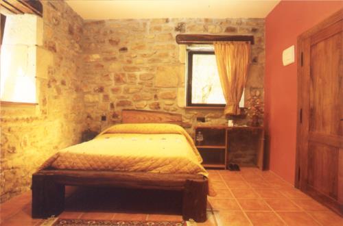 Habitación doble agroturismo Pastain en Gipuzkoa