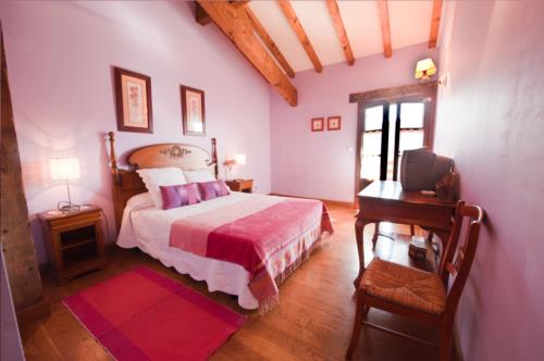 habitación doble agroturismoa Peluaga en Gipuzkoa