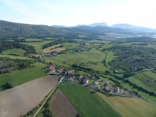 paisaje casa rural izpiliku en Alava