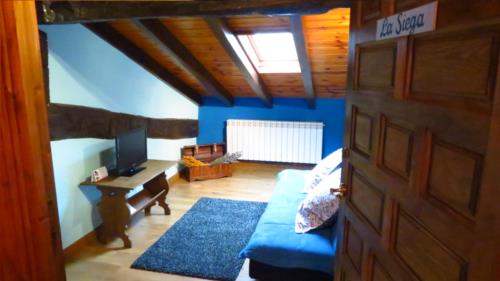 salón 1 casa rural la molinera etxea en Alava